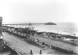 'Worthing Marine Parade Bandstand & Pier 1899' © West Sussex County Library Service, Worthing Library